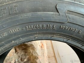 Dva kusy Semperit van-life 215/65 R16 C 7 mm - 5