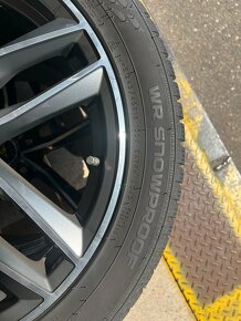 ALU kola 5x112 ET39 + zimní pneu Nokian 245/45 R18 - 5