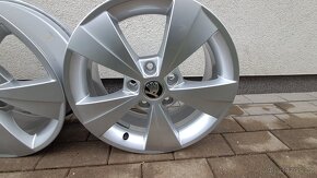 Prodám original aludisky vw R16 5x112   6.5jx16H2 ET46 - 5