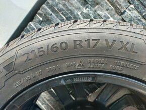 Dezent 5x114,3 R17 s pneu a ventilky - 5