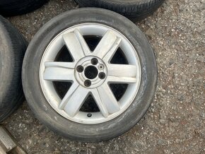 16" ALU kola RENAULT 4x100 obuté na 205/55 R16 letní - 5