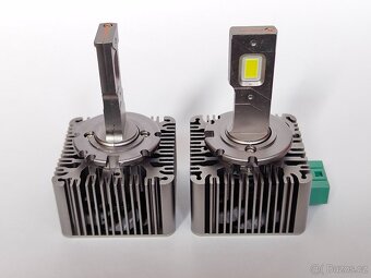 Led D1S D2S D3S D5S 6000k 70w led  Výkon 70w pár Lumen 24 00 - 5