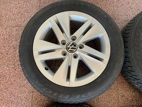 Originální alu kola Volkswagen,5x112 R16,zimní 7mm - 5