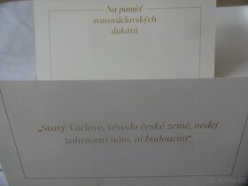 Pamětní bankovka Svatý Václav - 5