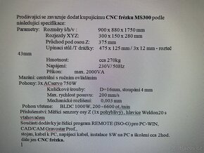 Cnc frezka MS300 Gravos - 5