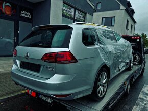 Vůz na náhradní díly VW Golf 7 kombi 2015 CRBC PFL LA7W - 5