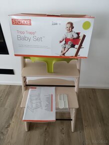 STOKKE židle Tripp Trapp+baby set+povlak - 5