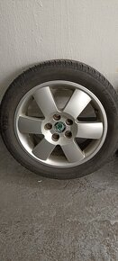 ALU kola Fabia 5x100 195/50 r15 Letní - 5