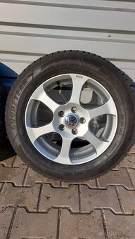 Alu kola 5x112 r16 zimní pneu vw passat b8 alltrack - 5