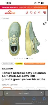 Salomon Aero Glide vel 48 - běžecké boty - 5