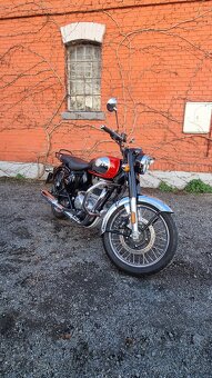 Royal Enfield classic 350 chrome red - 5