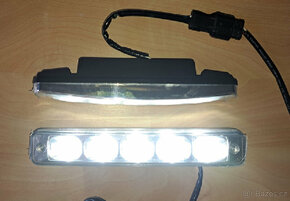 Světla pro denní svícení DRL-2x5 LED.12/24V. - 5