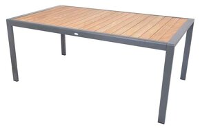 Nový luxusní zahradni stůl hlinik/teak masiv 180cm - 5