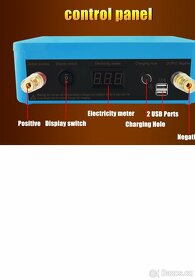 "kufřík" LiFePo4 baterie s kapacitou 80Ah/12,8V s LCD a USB - 5