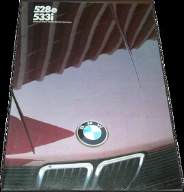 Prospekty katalog BMW 5 E28 518 528 533 535 M - 5