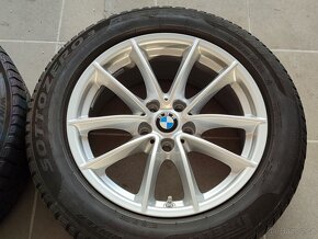 Zánovní originál ALU kola BMW 17" 5x112 ET27 pneu 225/55/17 - 5