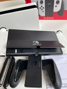 Nintendo switch Oled - top stav (záruka 12/25) + 4 hry - 5