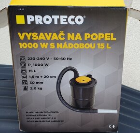 Vysavač na popel Proteco - 5