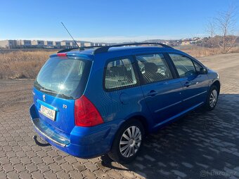 PEUGEOT 307 1.6i, 254xxx km, 2004, KLIMA, tažné, klec - 5