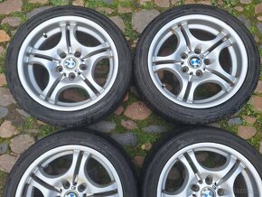 Originál dvourozmerna alu r-17 5x120 BMW M P - 5