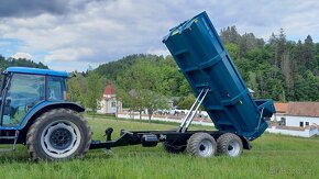 Traktorový návěs,Přívěs,Vlek za Traktor,Vlečka,Dumper 16t - 5