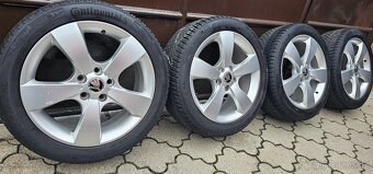 Originál alu Škoda Octavia 2 Pegasus 5x112 - 6,5mm - 5