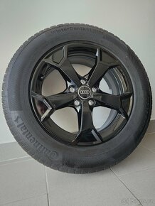 ALU Kola Audi/Škoda 5x112 Zimní 215/65/17 Zánovní - 5