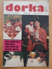 9 x slovenský módní časopis DORKA. 1975, 1977, 1979, 1982 - 5