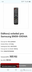 Dálkový ovladač Samsung - 5