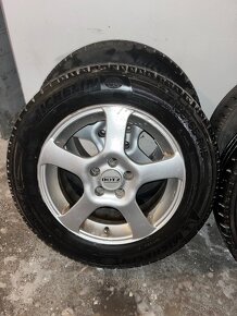 Dotz alu kola r15, michelin pneu 195/65 - 5