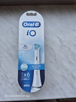 Náhradní hlavice Oral-B iO Ultimate Clean bílý - 5