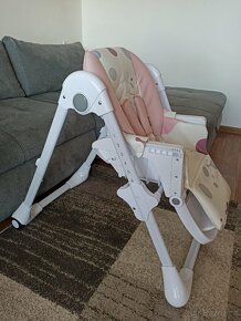 Jídelní židlička KinderKraft YUMMY Pink - 5