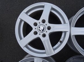 Alu disky na Škoda 15", 5x112, ET 48, šíře 6,5J - 5