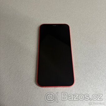 iPhone 12 mini 64GB červený, pěkný stav, rok záruka - 5