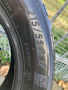 Zimní pneu - 215/55 R17 - 5