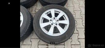 4x al kola 5x112 16 + pneu zimní 205/65 R16C - 5