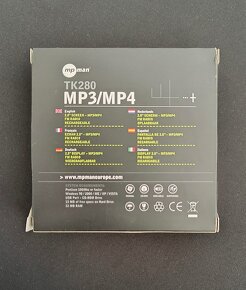 MP3/MP4 přehrávač MPMAN TK280 - 5