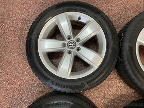 Originální Volkswagen ALU kola 5x112 r17 zimní pneu 6mm - 5