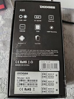 Doogee X20 s vybavením - 5