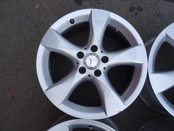 Alu disky originál Mercedes 17", 5x112, ET 52,5, šíře 7,5J - 5