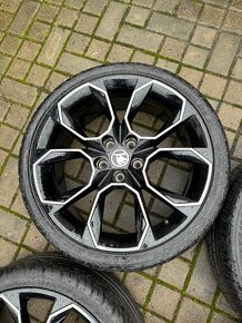 ORIGINÁL Alu Škoda X-TREM R19, 5x112 - TOP STAV - 5