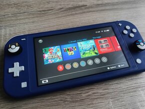 Nintendo Switch Lite (modrá) - ZÁRUKA (do 6/2025), TOP STAV - 5