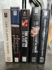 5x VHS kolekce ERIC CLAPTON | top stavy)) - 5