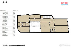 Pronájem kancelářského prostoru, 570m², Plzeň, ul. Bezručova - 5