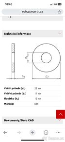 Würth pryžová podložka - 5