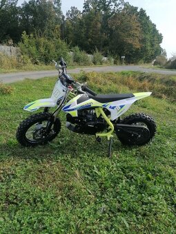 Pitbike Spirit 90cc 12/10 automat žlutá - 5