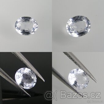 Safír, ovál - 0,58 ct. - 5