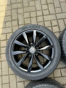 ORIGINÁL Alu Volkswagen Dijon R17, 5x112 - TOP - 5