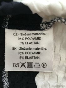 Elastické letní šaty vel. 40/42 - 5