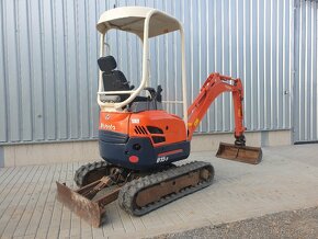 Bagr Kubota U15-3 1600kg, roztahovací podvozek - 5